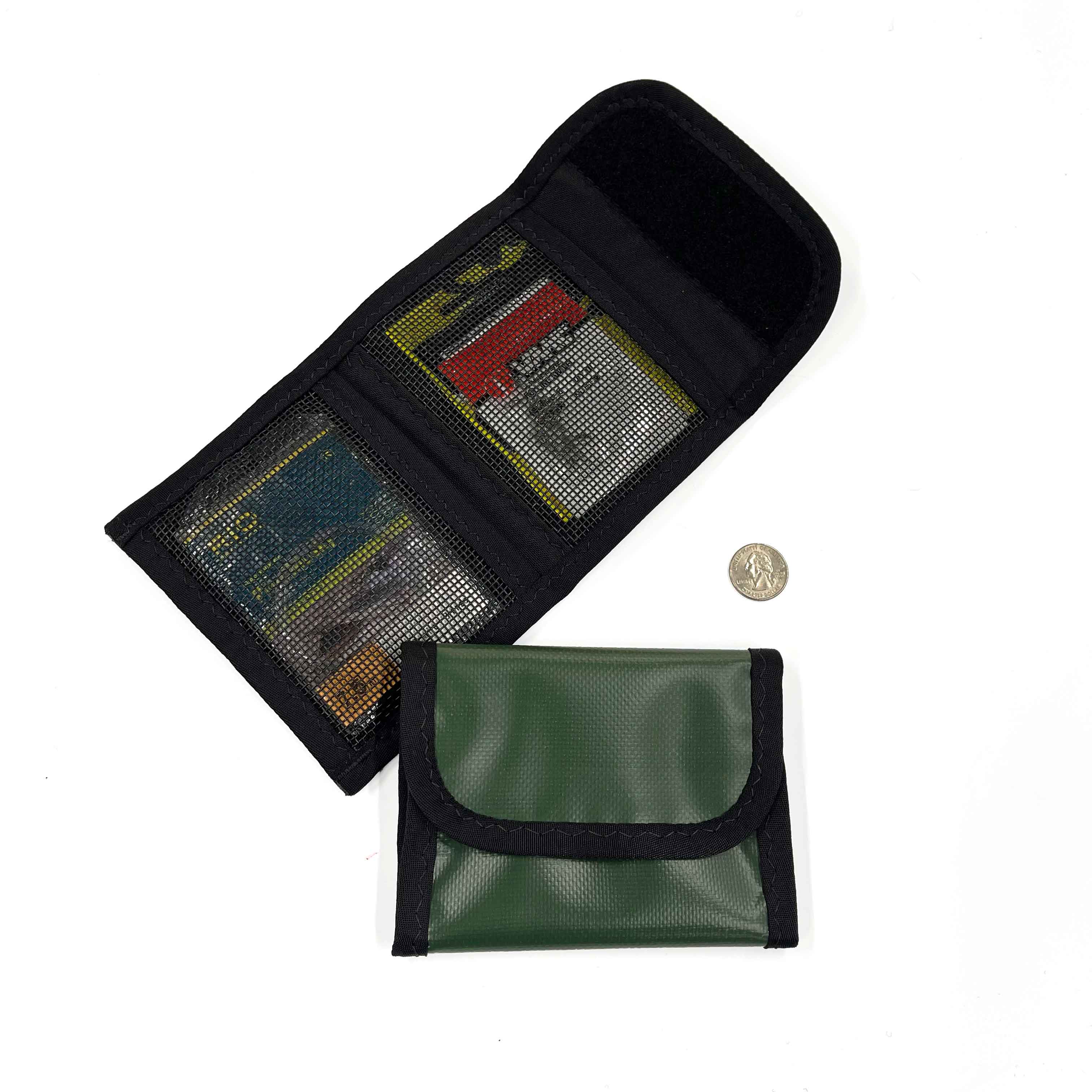 Fly Fishing Leader Wallet Fishing Line Packet 10 Pockets Portable Wear