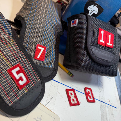 Digits - Upcycled Uniform Numbers