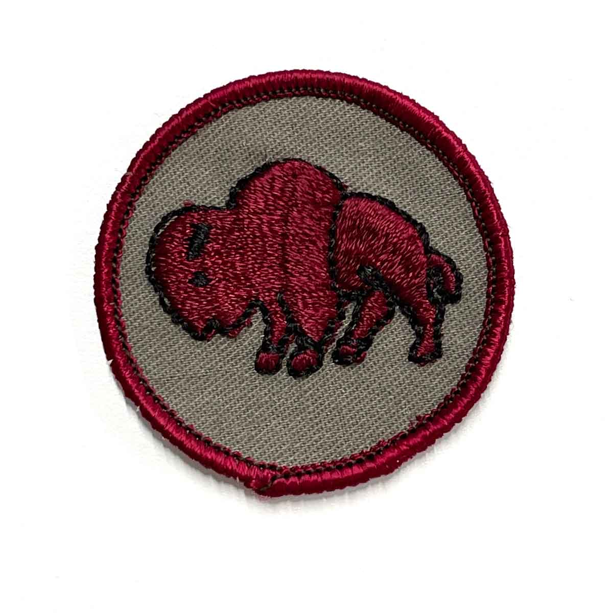 Vintage Bison Emblem