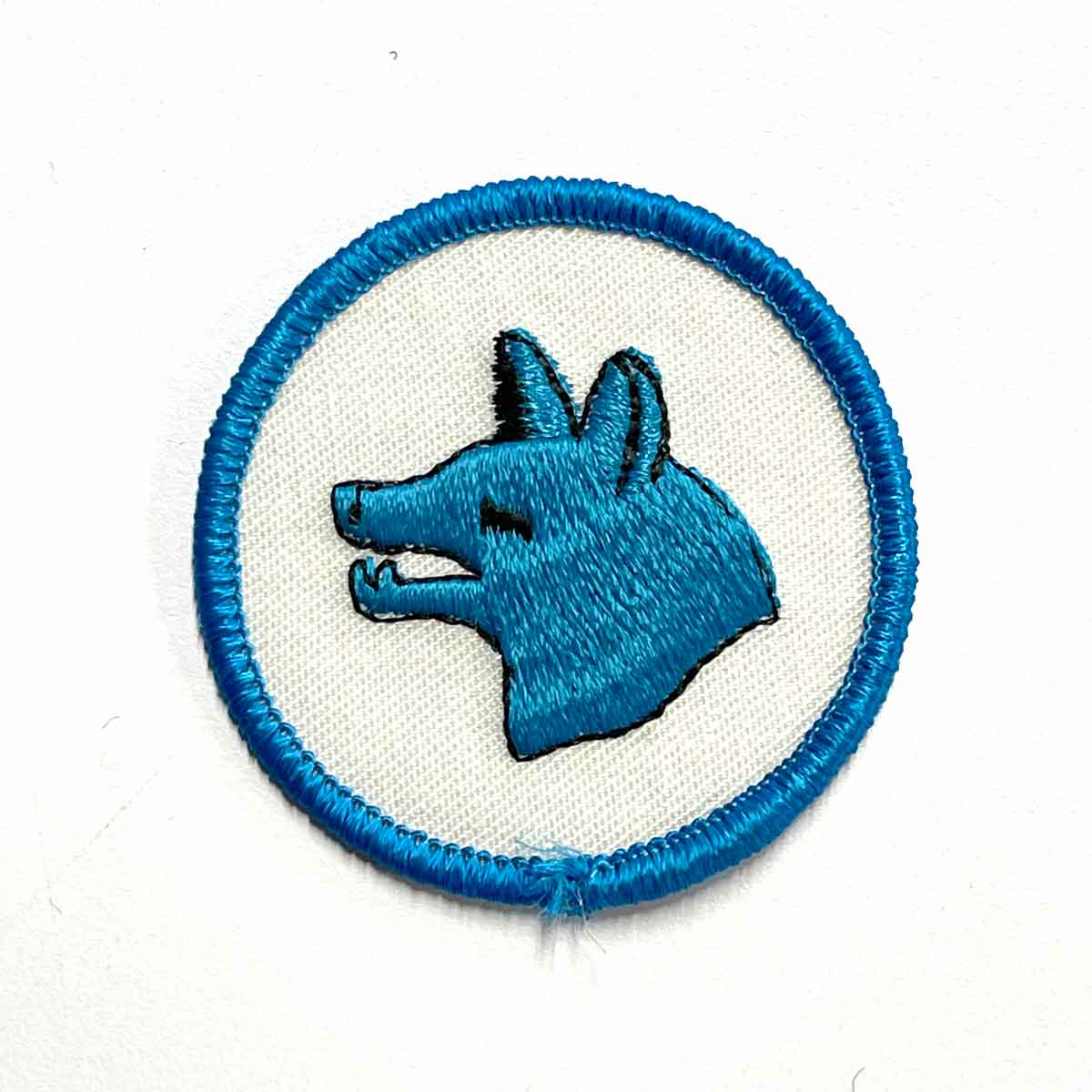 Vintage Dire Wolf Emblem