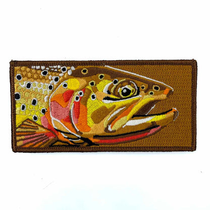 Cutthroat Trout Art-Patch by Andrea Larko