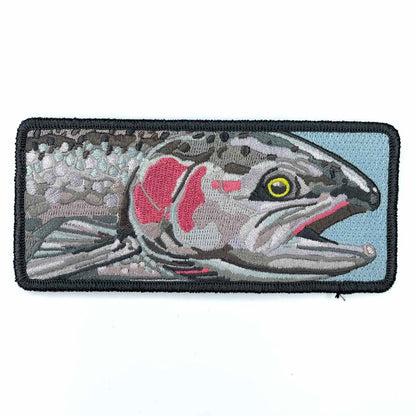 Steelhead Art-Patch by Andrea Larko